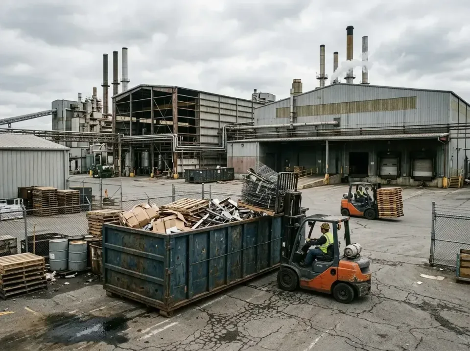 industrial-factory-scrap-conta-003 — frequently asked questions, Cheap Roll-off Dumpster Rentals in Gumlog, GA